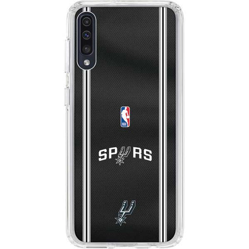NBA San Antonio Spurs Jersey Galaxy A50 Clear Case
